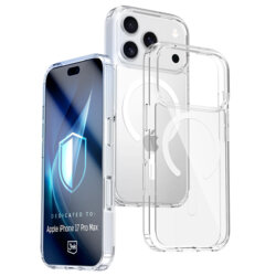 Husa iPhone 18 Pro Max 3mk Armor MagCase, transparenta