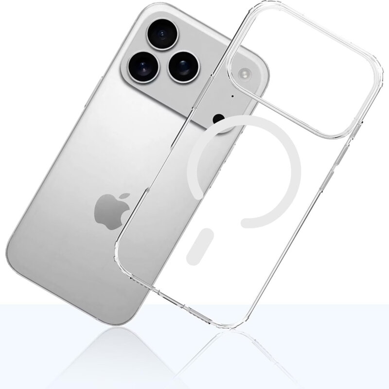 Husa iPhone 18 Pro Max 3mk Armor MagCase, transparenta