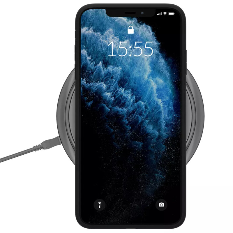 Husa iPhone 18 Pro Max premium 3mk Matt Case, negru
