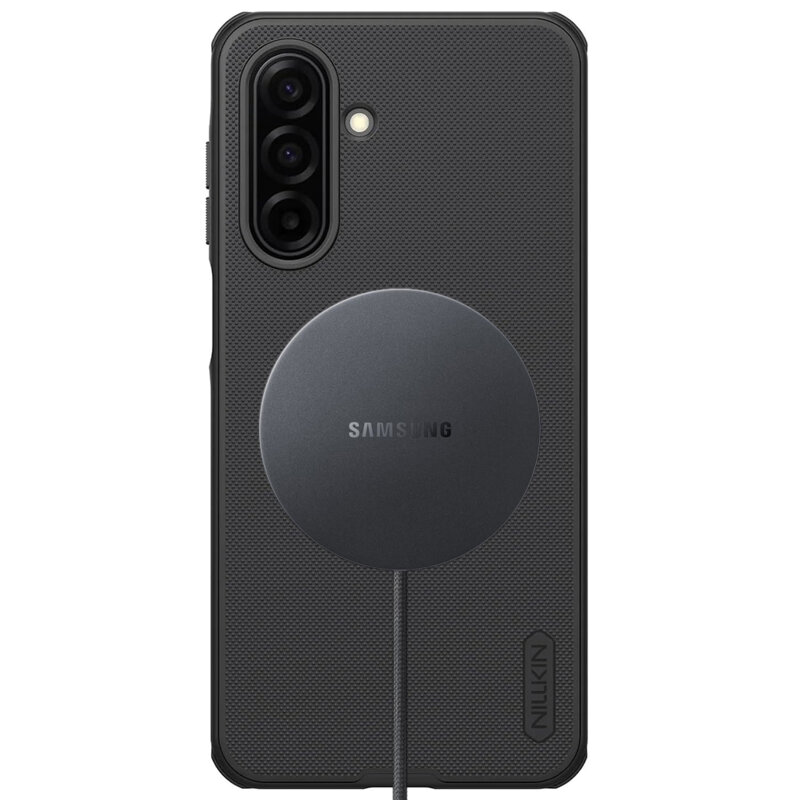 Husa Samsung Galaxy A17 5G Nillkin Super Frosted Shield Pro Magnetic, negru