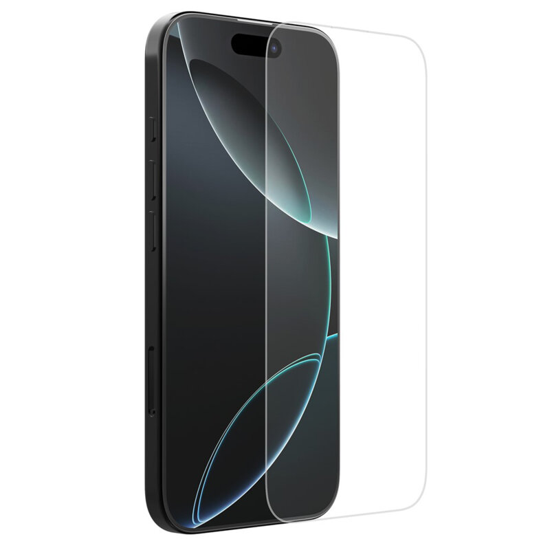 Folie sticla iPhone 16 Nillkin H+Pro Anti-Explosion Glass cu aplicator, transparenta