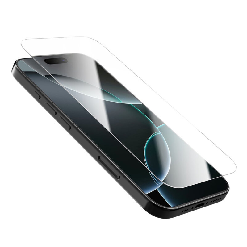 Folie sticla iPhone 16 Nillkin H+Pro Anti-Explosion Glass cu aplicator, transparenta