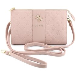 Geanta Guess telefon crossbody pentru femei, roz, GUWP6PGSU4EP