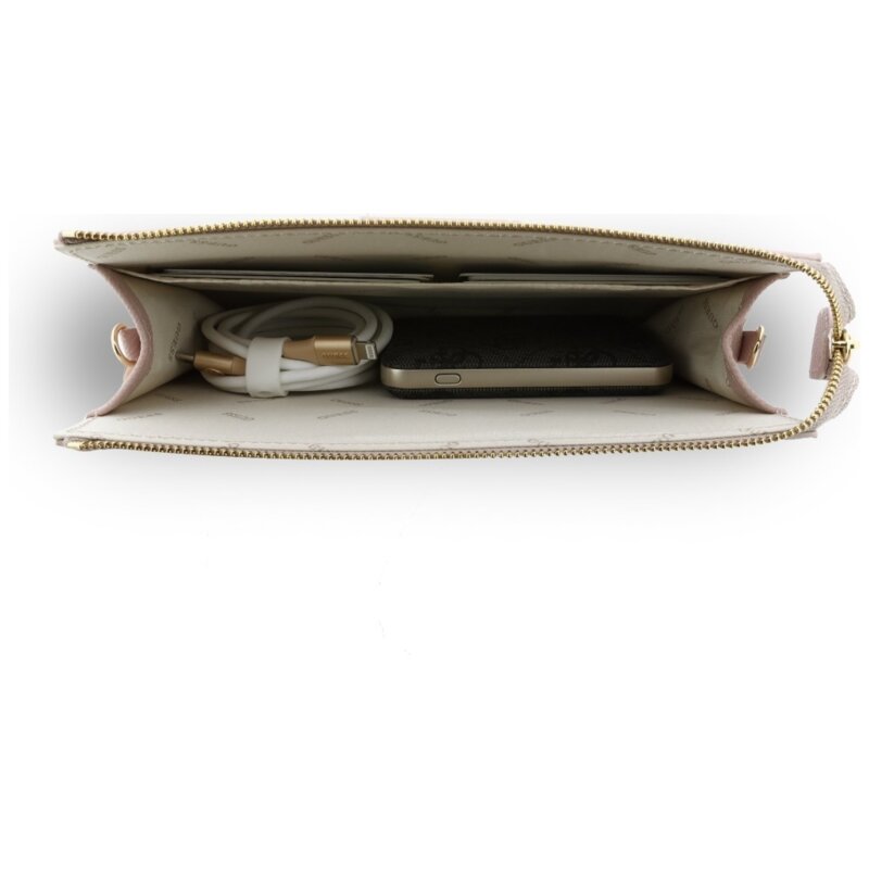 Geanta Guess telefon crossbody pentru femei, roz, GUWP6PGSU4EP