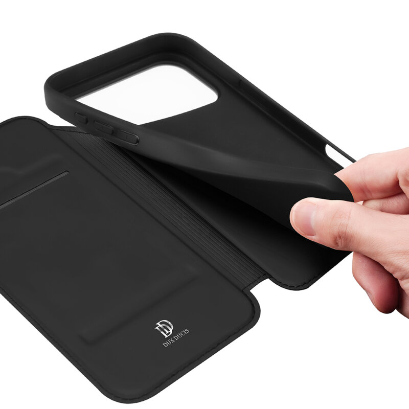 Husa iPhone 17 Pro Max Dux Ducis Skin Pro, negru