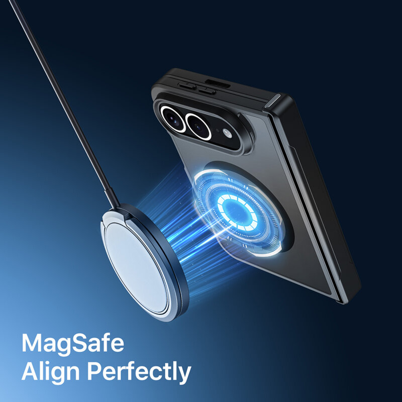 Husa iPhone Duo Dux Ducis Aimo MagSafe, negru