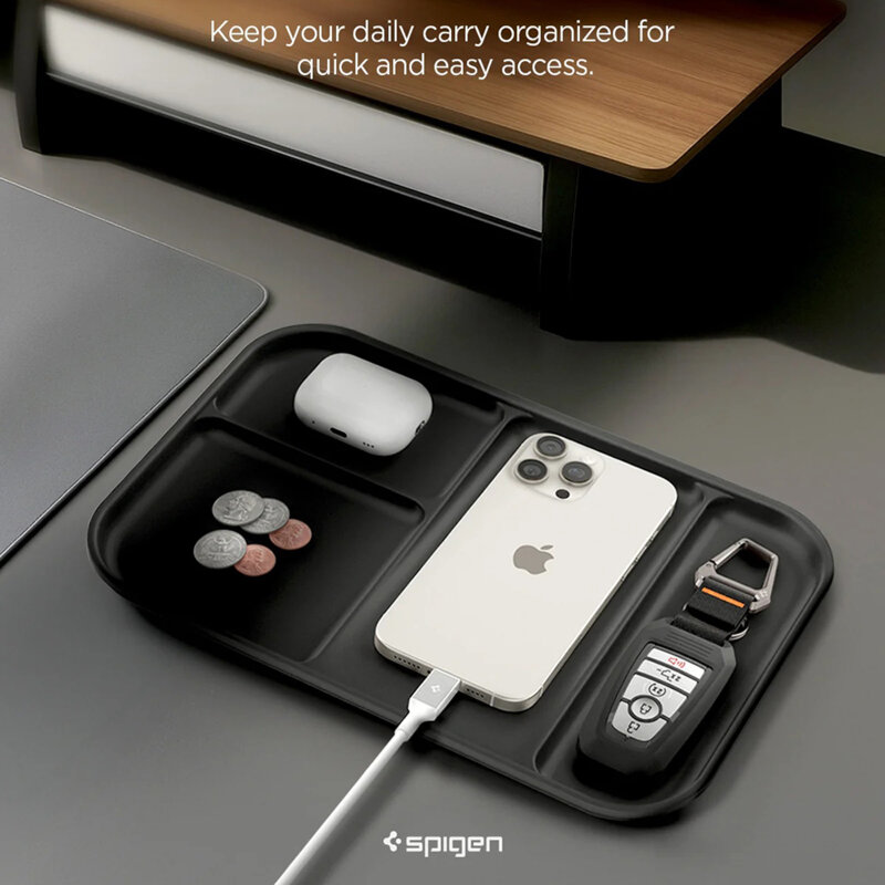 Tava organizatoare compartimentata Spigen LD403, negru