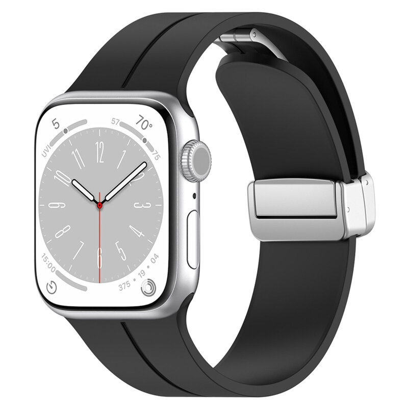 Curea Apple Watch 12 46mm Techsuit, verde, W011