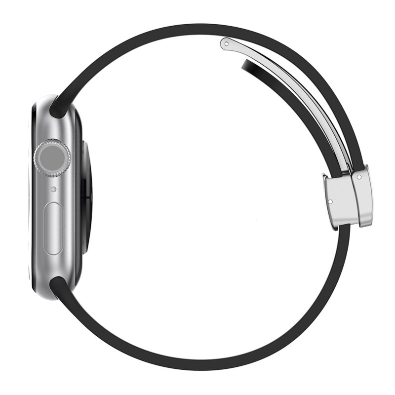 Curea Apple Watch 12 46mm Techsuit, verde, W011
