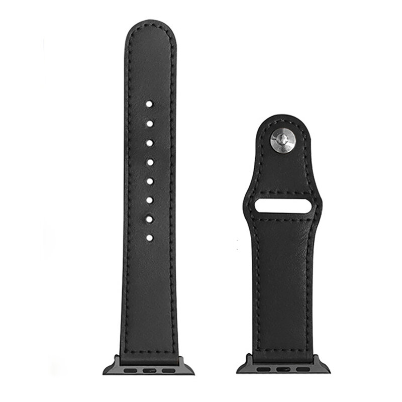 Curea Apple Watch 12 46mm Techsuit, negru, W033