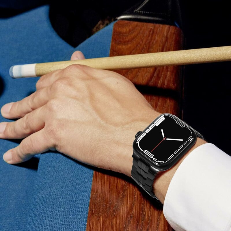Curea Apple Watch Ultra 4 Techsuit, negru aramid, W063