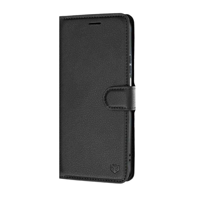 Husa Honor 600 Smart Techsuit Leather Folio, negru