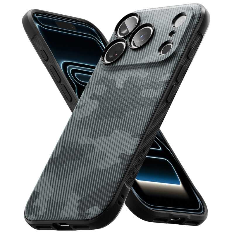 Husa iPhone 17 Pro Max Ringke Onyx, camuflaj