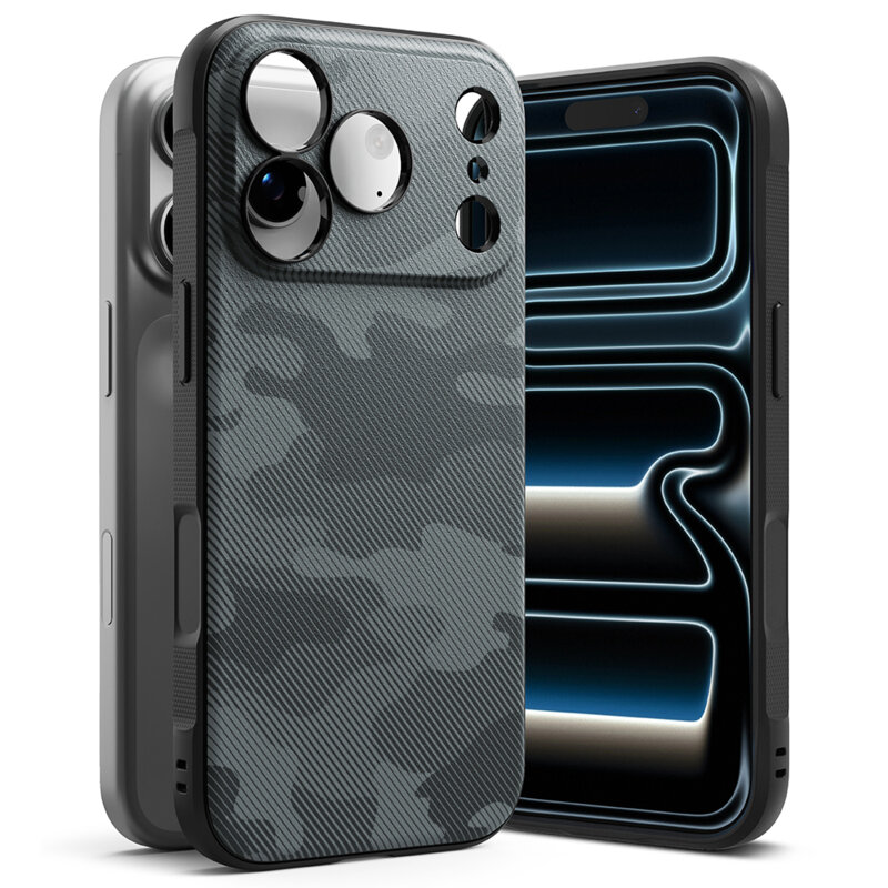 Husa iPhone 17 Pro Max Ringke Onyx, camuflaj