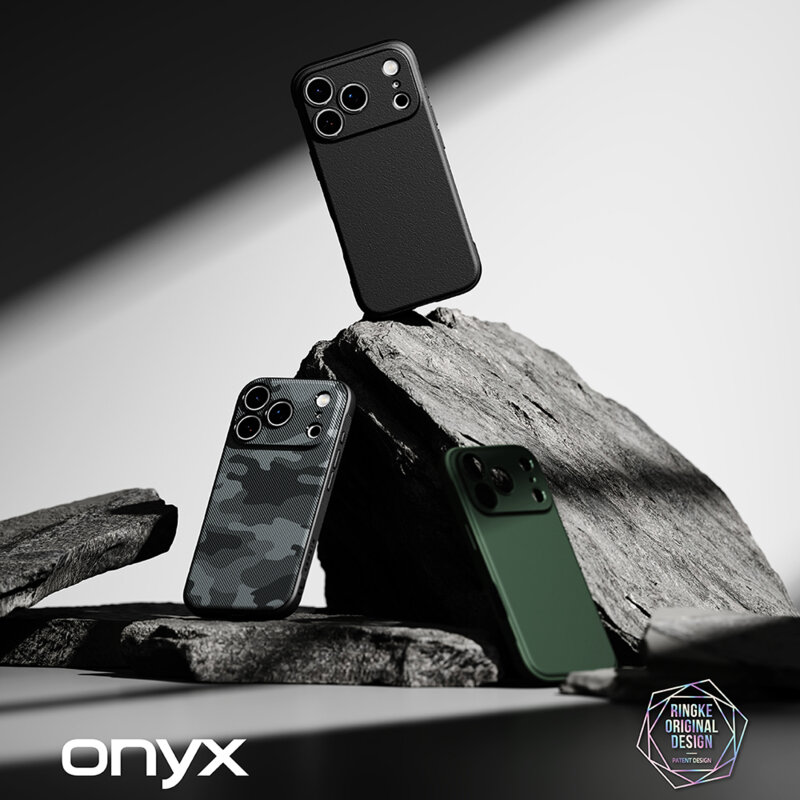 Husa iPhone 17 Pro Max Ringke Onyx, camuflaj