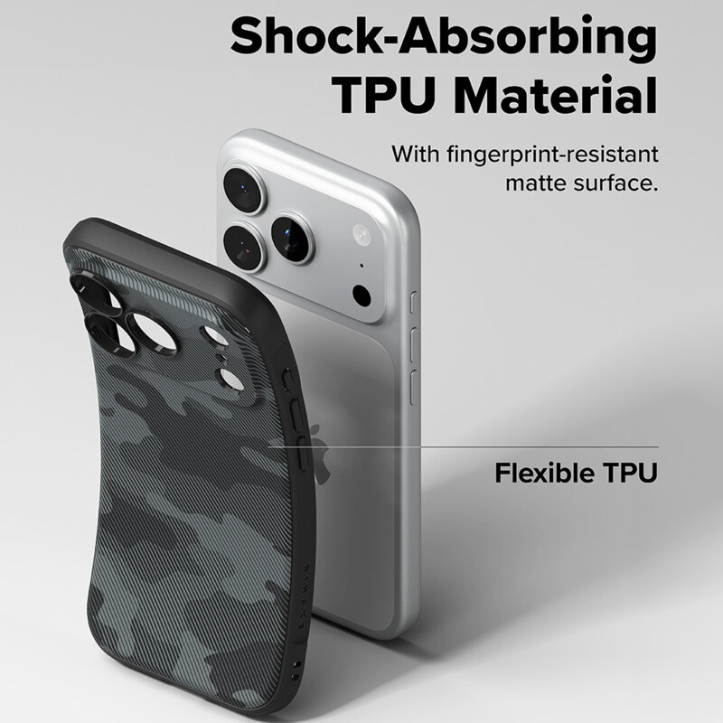 Husa iPhone 17 Pro Max Ringke Onyx, camuflaj