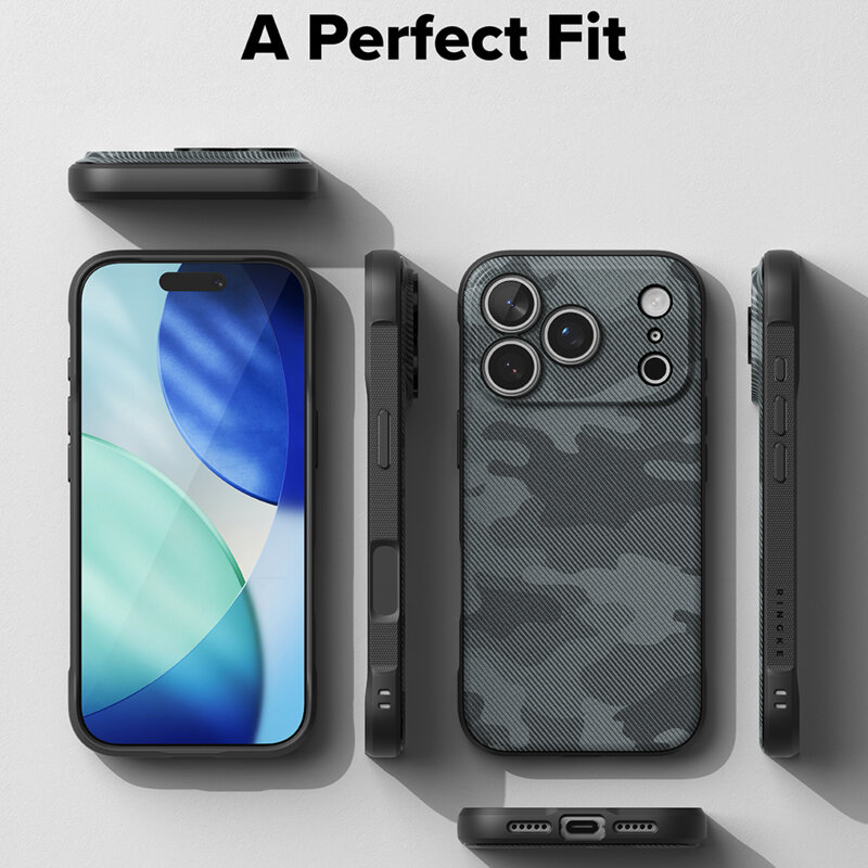 Husa iPhone 17 Pro Max Ringke Onyx, camuflaj