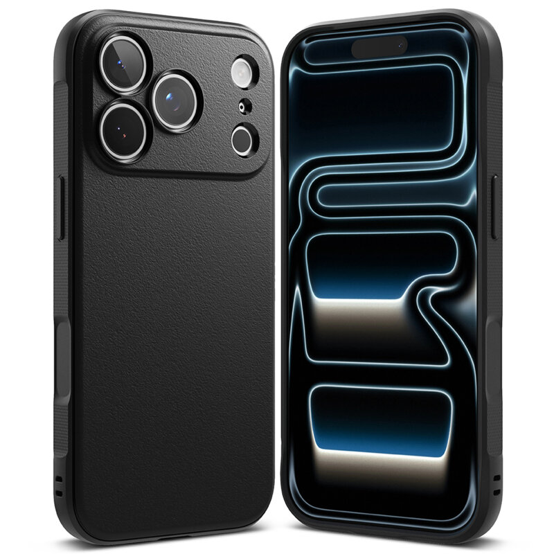 Husa iPhone 17 Pro Max Ringke Onyx, negru