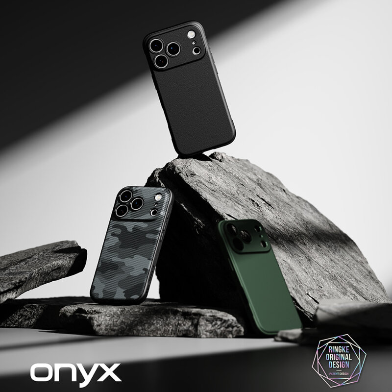 Husa iPhone 17 Pro Max Ringke Onyx, verde