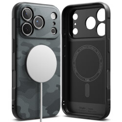 Husa iPhone 18 Pro Max Ringke Onyx MagSafe, camuflaj