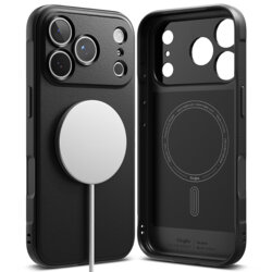 Husa iPhone 18 Pro Ringke Onyx MagSafe, negru