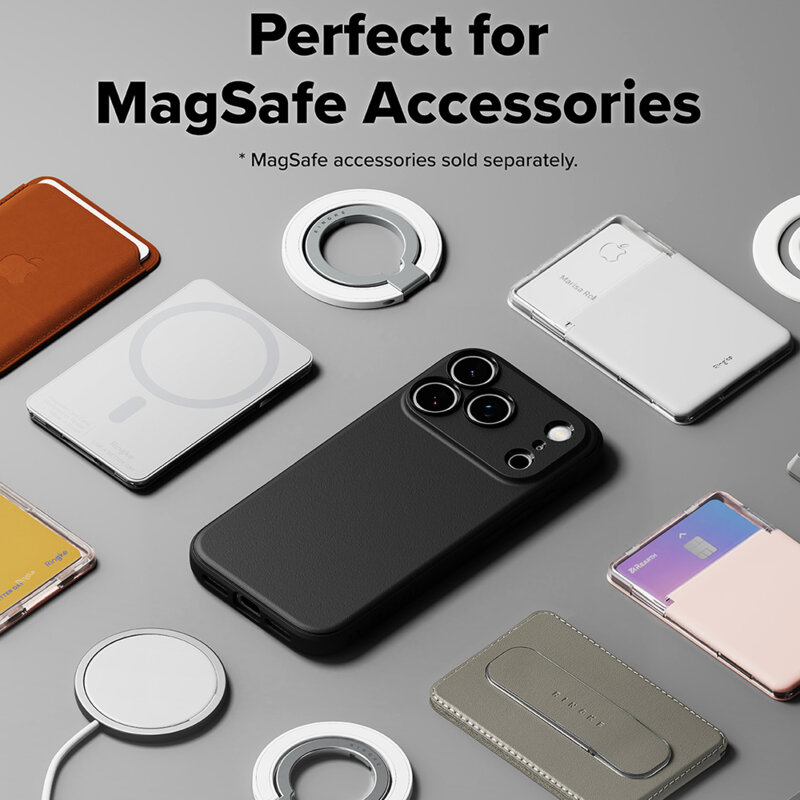 Husa iPhone 18 Pro Ringke Onyx MagSafe, negru