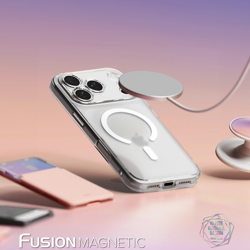 Husa iPhone 17 Pro Ringke Fusion MagSafe, mata