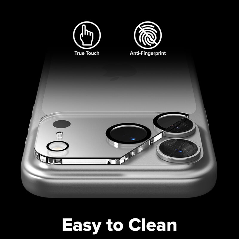 [Pachet 2x] Folie sticla camera iPhone 18 Pro Max Ringke Camera Full Cover, transparenta
