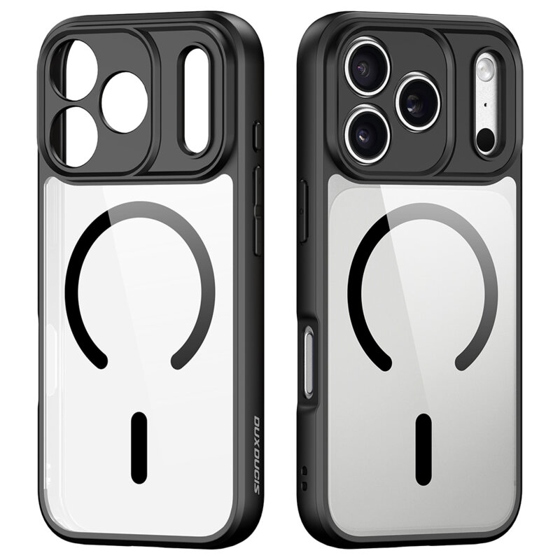 Husa iPhone 18 Pro Max Dux Ducis Aimo MagSafe, negru