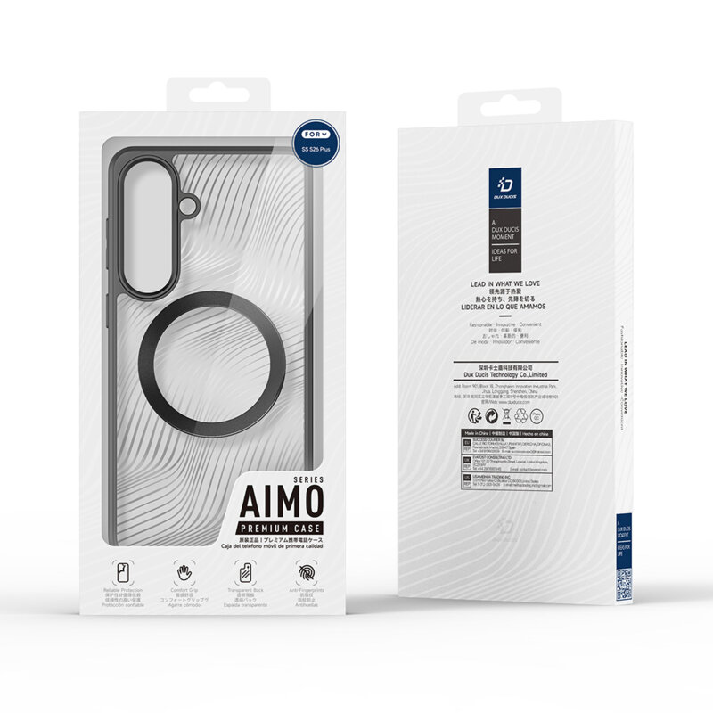Husa Samsung Galaxy S26 Plus Dux Ducis Aimo MagSafe, negru