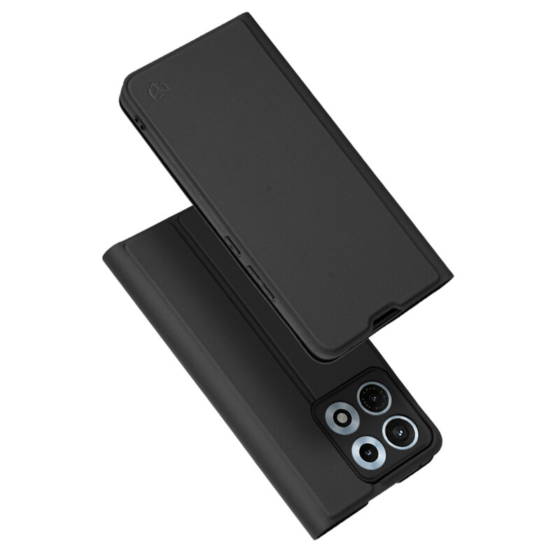 Husa Motorola Edge 70 Max Techsuit Magskin Book, negru