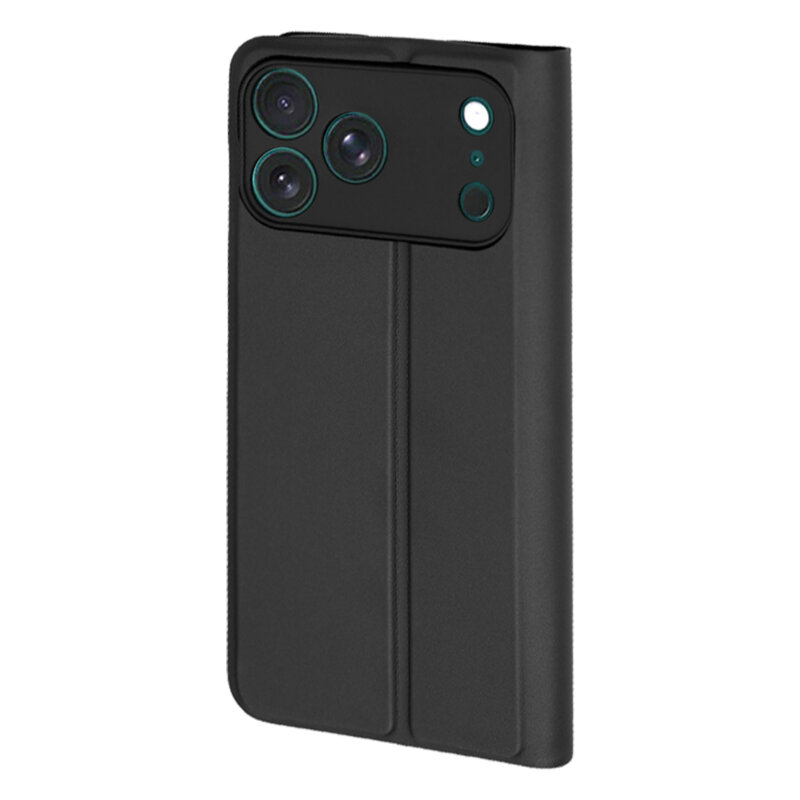 Husa iPhone 18 Pro Techsuit Magskin Book, negru