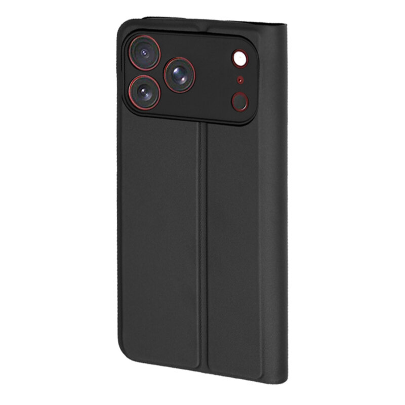 Husa iPhone 18 Pro Max Techsuit Magskin Book, negru