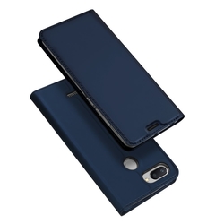 Husa Xiaomi Redmi 6 Dux Ducis Flip Stand Book - Albastru