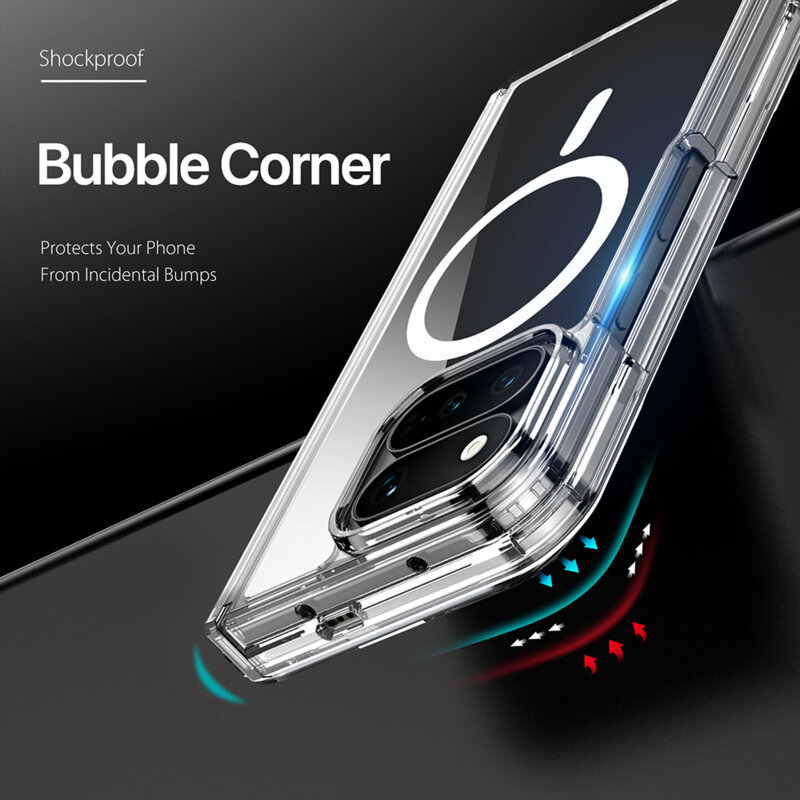 Husa Google Pixel 11 Pro Fold Dux Ducis Clin Magnetic Series, transparenta