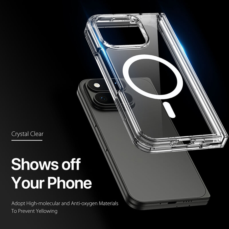Husa Google Pixel 11 Pro Fold Dux Ducis Clin Magnetic Series, transparenta