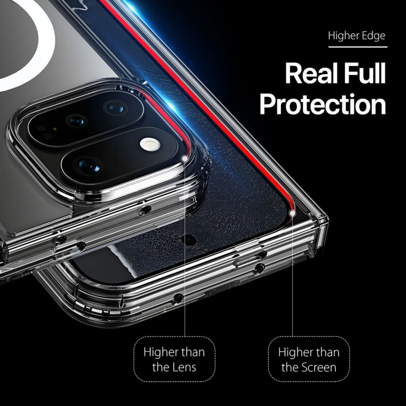 Husa Google Pixel 11 Pro Fold Dux Ducis Clin Magnetic Series, transparenta
