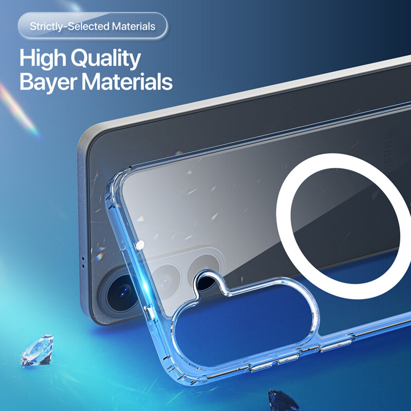 Husa Samsung Galaxy S26 FE Dux Ducis Clin Magnetic Series, transparenta