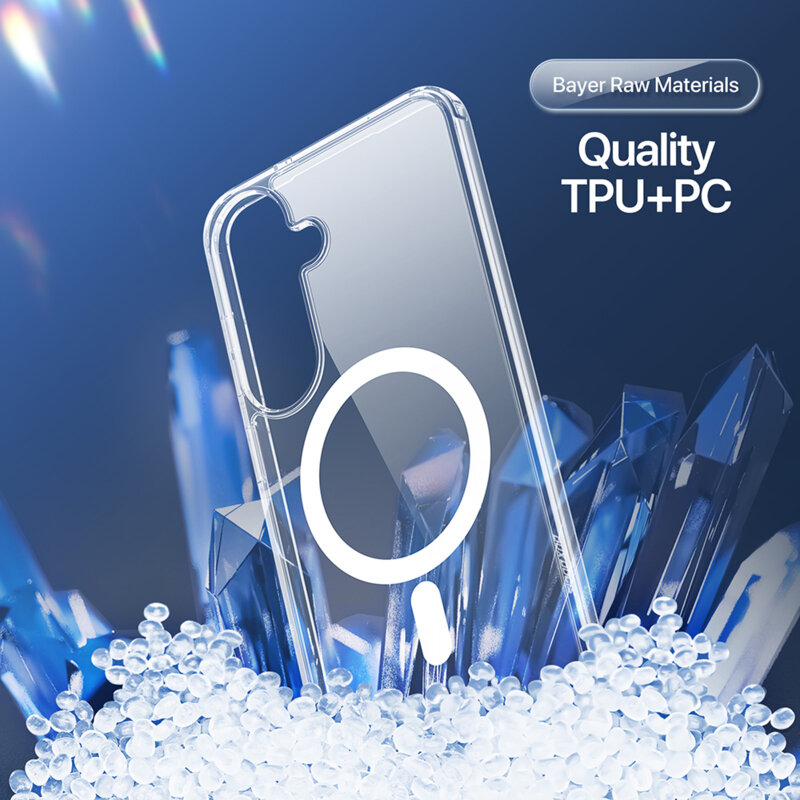 Husa Samsung Galaxy S26 FE Dux Ducis Clin Magnetic Series, transparenta
