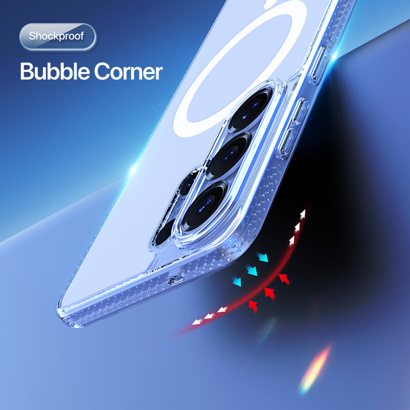 Husa Samsung Galaxy S26 Ultra Dux Ducis Clin Magnetic Series, transparenta