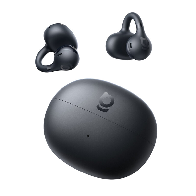 Casti Bluetooth cu bass, open-ring Baseus BC1, negru, A0102400
