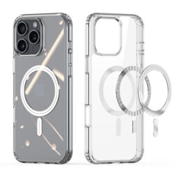 Husa iPhone 16 Pro Dux Ducis Clin MagSafe Series, transparenta