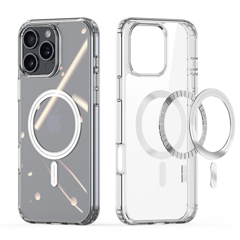 Husa iPhone 16 Pro Max Dux Ducis Clin MagSafe Series, transparenta