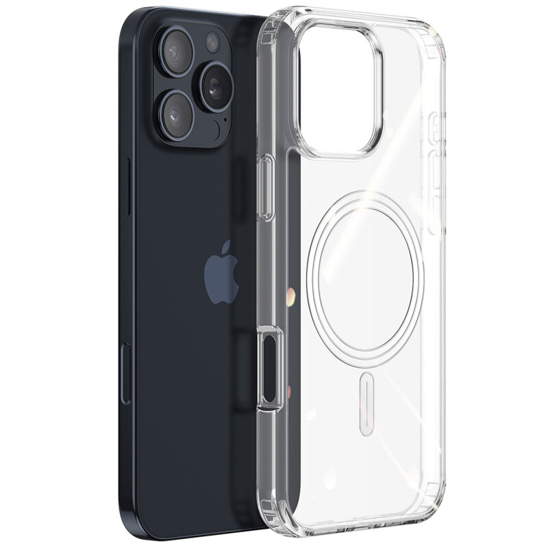 Husa iPhone 16 Pro Max Dux Ducis Clin MagSafe Series, transparenta