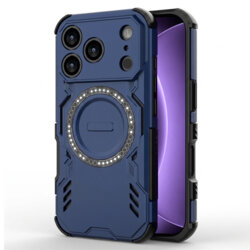 Husa iPhone 18 Pro Techsuit ArmorMag Case, albastru