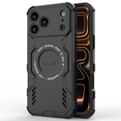 Husa iPhone 17 Pro Max Techsuit ArmorMag Case, negru