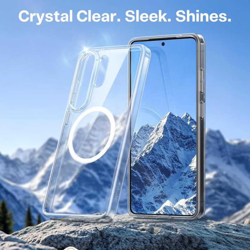 Husa Samsung Galaxy S26 Ultra Torras Guardian Magnetic Series, transparenta