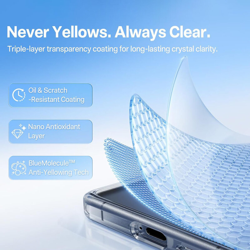 Husa Samsung Galaxy S26 Ultra Torras Guardian Magnetic Series, transparenta