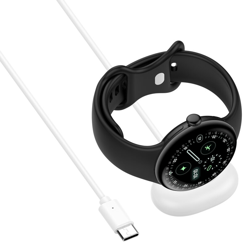 Cablu incarcator wireless Google Pixel Watch 5 45mm Techsuit, THPX, alb