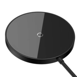 Incarcator wireless magnetic 15W Baseus Mini 3, negru